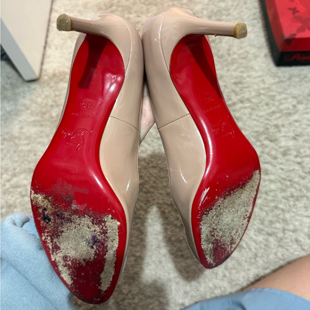 Louboutin red bottoms